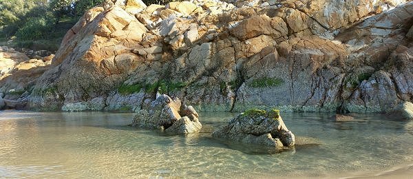 beach scene